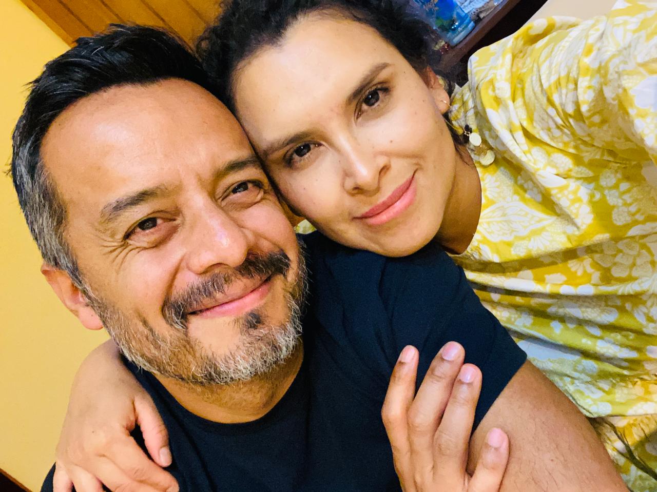 Juan Moscoso y Paulina Farías